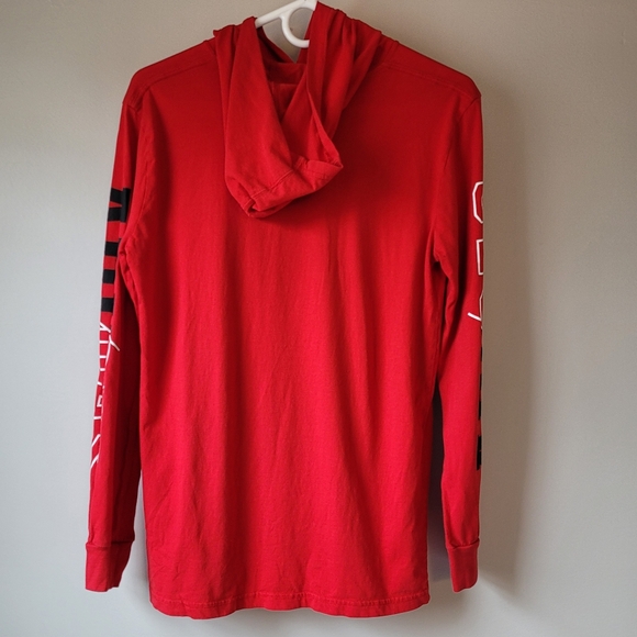 ADIDAS YOUTH Longsleeve Tee Hoodie Pullover Size Large (14/16) - Picture 3 of 10